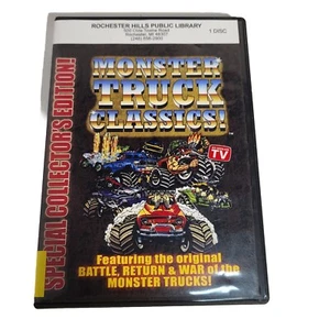 MONSTER TRUCK CLASSICS: SPECIAL COLLECTOR'S EDITION! DVD Library Copy Very Good - Picture 1 of 3