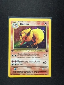 1st Edition Flareon Holo 3/64 - Picture 1 of 2