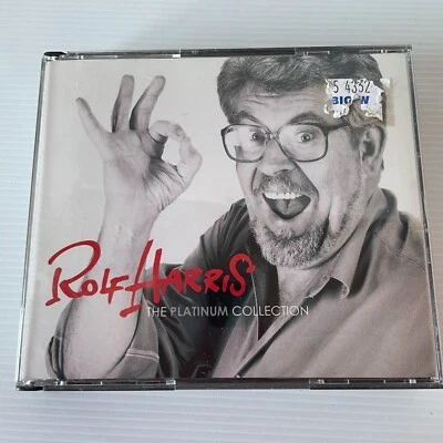 Rolf Harris Platinum Collection 3-CD Box Set 2008 EMI Compilation Comedy - Image 1 of 4