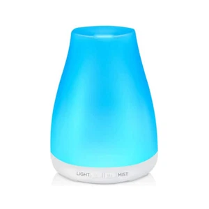 Essential Oil Aroma Diffuse Aromatherapy Ultrasonic Humidifier 7 LED Lights NEW - Picture 1 of 13