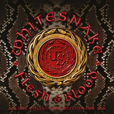 WHITESNAKE - FLESH & BLOOD (CD+DVD+2LP+POSTER BOX SET)  2 VINYL LP+CD+DVD NEU - Bild 1 von 3