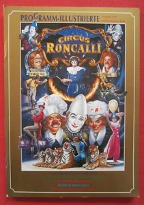 Orig. Werbung Programm Roncalli Zirkus Circus Varieté Akrobatik Magie Wien 1993 - Bild 1 von 12
