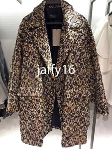 ZARA NEU DAMEN ZWEIREIHIGER MANTEL NAVYS/ECRUS S,M REF. 8396/774 - Bild 1 von 3