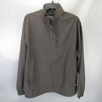 Walter Hagen Hydroproof Golf Jacket Men's Size M Black Full Zip Medium Wind Coat - Image 1 of 4