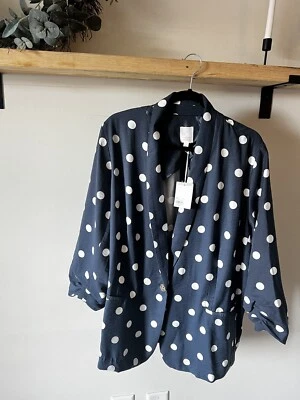Blazer Lauren Conrad 2xl Polkadot Foto 1 de 4