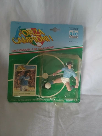 Giovanni Francini Napoli Forza Campioni! Action Figure Italy Kenner Serie A Cover