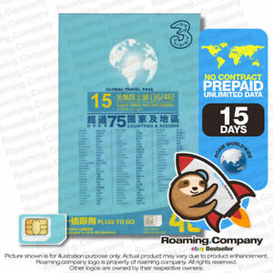 🚀 Thailand 15Day Unlimited Data Prepaid Sim Card Singapore Malaysia 4G Vietnam