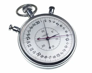 Slava Soviet Vintage Stopwatch Mechanical Chronometer Chronograph USSR Antique - Picture 1 of 4