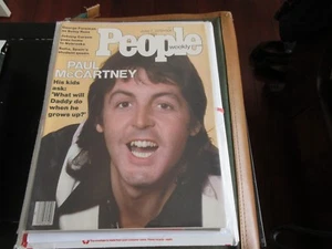 Paul McCartney, REVISTA PEOPLE, 6/7/76, George Forman, Johnny Carson - Imagen 1 de 1