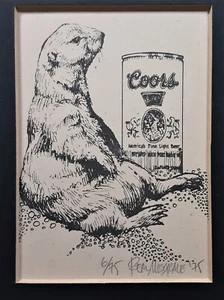 Groundhog's Day print #6 of 75 by Real Musgrave; NM - Picture 1 of 2