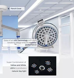 OP-OT-Leuchte einzelne Kuppel Operationssaalleuchte Untersuchungs- & OP-Lampe - Bild 1 von 5