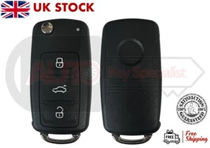Volkswagen Car Remote Key Fob, New Aftermarket, 3 Buttons, 433MHz, 5K0837202BH - Picture 1 of 2