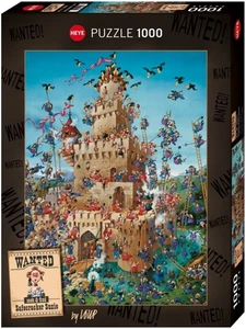 NEW Heye Jigsaw Puzzle 1000 Pieces 9+ Ages Wanted Safecracker Suzie - Picture 1 of 2