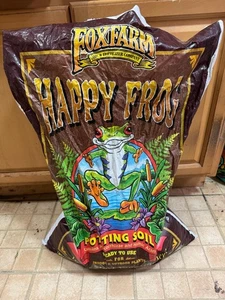 Fox Farm Happy Frog Blumenerde neu verpackt in 2 Pfund Beutel - Bild 1 von 2