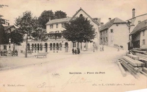 SERRIERES CASE BLDS CARTOLINA D'EPOCA - Foto 1 di 2
