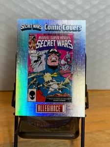 CC-7 Upper Deck Marvel Allegiance Secret Wars COMIC COVERS CAPTAIN AMERICA - Picture 1 of 6