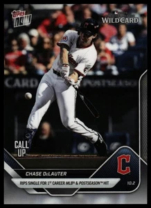 2025 Topps Now #812 Chase DeLauter Cleveland Guardians - Bild 1 von 2