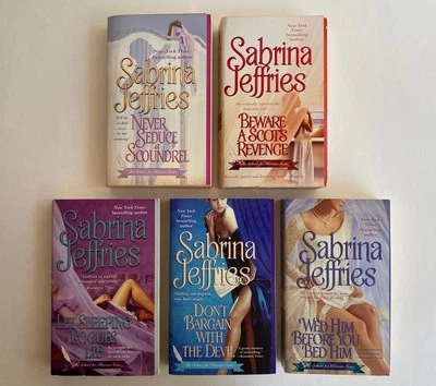 Sabrina Jeffries Lot 5 DON’T BARGAIN WITH THE DEVIL, WED HIM BEFORE YOU BED HIM - Imagem 1 de 4