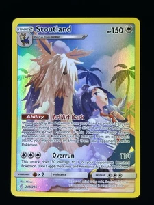 Stoutland (Secreto) 248/236 Secreto Raro Holo Casi Nuevo Pokémon SM - Eclipse Cósmico - Imagen 1 de 2