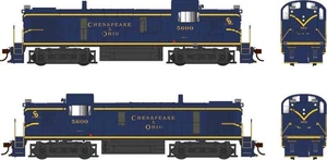 Bowser 25193 HO Scale Alco RS3 Phase 3 - Standard DC Chesapeake & Ohio #5600 - Picture 1 of 1