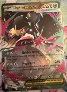 Mega Mawile Ex 094/132 Double Rare Pokemon TCG Mega Evolution MEG - Picture 1 of 1