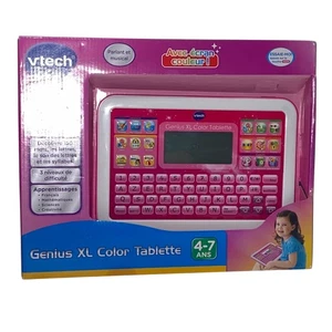 VTech Genius XL Lern Computer für Kinder Tablet Lernspiel Rosa FRANZÖSISCH ✅ - Bild 1 von 8