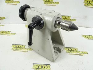 TAIL STOCK FOR LATHE 5-1/4" CENTER HEIGHT + CARBIDE TIPPED 2MT DEAD CENTER - Picture 1 of 8