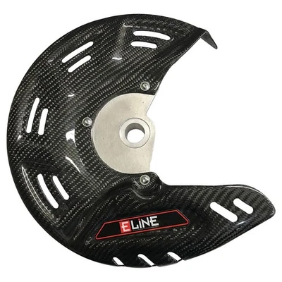 E Line Extreme Carbon Fiber Front Disc Guard For HUSQVARNA FE 350 S 2016,2020 Foto 1 de 3