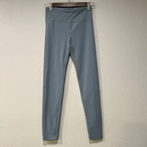 Leggings ajustados Athleta Girl tiro alto Powervita Chit Chat talla XL 14 azul gris - Imagen 1 de 8