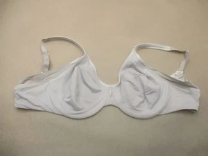 40C Bali Womens Gray Unlined Underwired Back Closure Demi Bra 10L - Picture 1 of 8