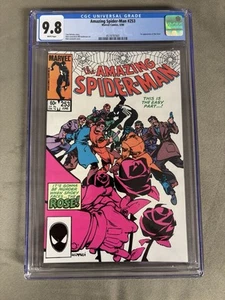 Amazing Spider-Man #253 CGC 9.8 White pages 1st Rose Early black costume TOP POP - Picture 1 of 2