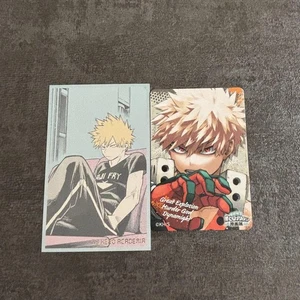 My Hero Academia Bakugo Katsuki Exposición de Arte Juego de 2 Piezas Coleccionable - Imagen 1 de 1