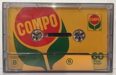 BASF COMPO Chrome Extra II 60 Vintage BLANK Audio CASSETTE TAPE New Sealed - Image 1 of 3