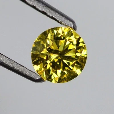 0.56 Cts IGI Certified Round Sparkling Natural Diamond - Image 1 of 4
