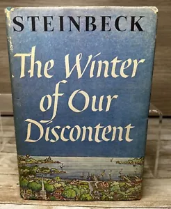 John Steinbeck The Wnter of Our Discontent ~1st Edition & Print ~ HC/DJ 1961 - Picture 1 of 21