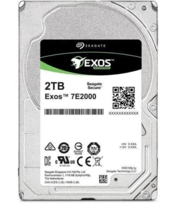 FESTPLATTE SEAGATE EXOS ST2000NX0253 2TB 7200U/min 128MB SATA III 2.5" Zoll - Bild 1 von 4