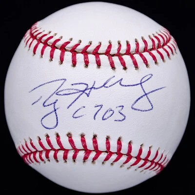 Roy Halladay Cy 03 Signed OML Baseball JSA LOA #XX71919 - Image 1 of 4