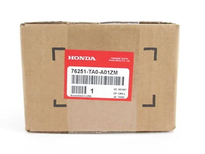 Cubierta de espejo retrovisor lateral del conductor genuina OEM Honda Acura 76251-TA0-A01ZM tapa calavera Foto 1 de 4