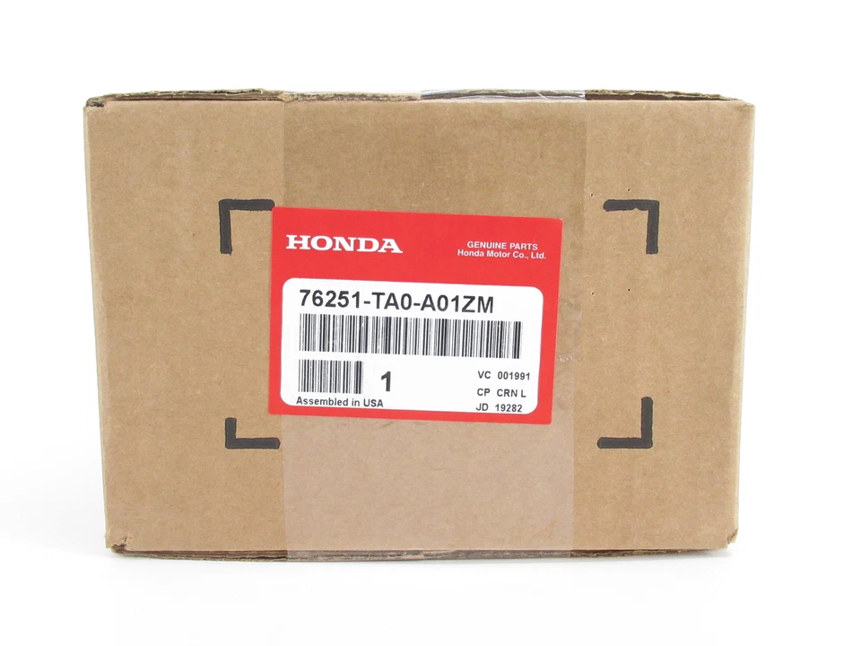 Cubierta de espejo retrovisor lateral del conductor genuina OEM Honda Acura 76251-TA0-A01ZM tapa calavera Foto 1 de 4