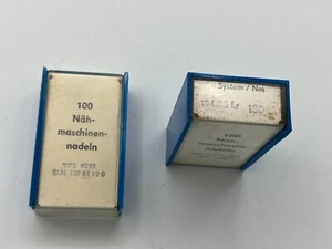 134LR-180 SOLIDOR Industrie-Nähmaschinen-Nadeln - 100 Stück - verchromt - OVP - Picture 1 of 2
