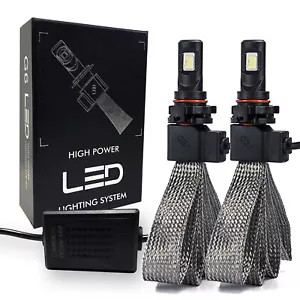 G4 AUTO H16 5202 Fanless LED Conversion Kit 6000K Xenon White Car Headlight Bulb - Picture 1 of 9