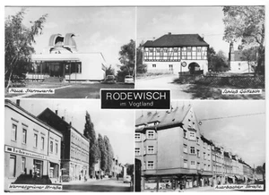 AK, Rodewisch im Vogtl., vier Abb., 1968 - Bild 1 von 1