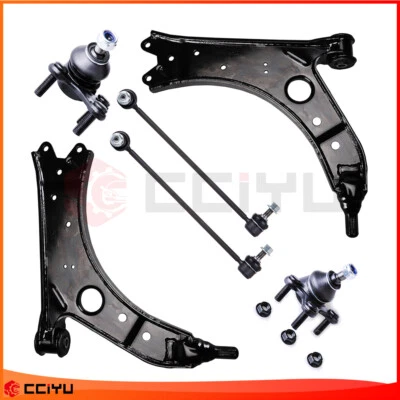 For 2006-2007 VOLKSWAGEN GOLF 6Pcs Suspension  Front Ball Joints Control Arm Foto 1 de 4
