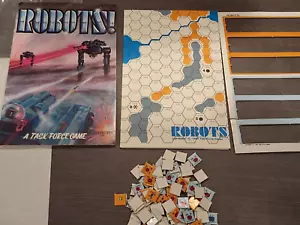 Robots! - 1980 Task Force Games Micro Board Game Complete Nice! - Picture 1 of 4