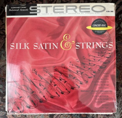 SEALED: Caesar Giovannini - Silk, Satin, And Strings- Stereo CS-36 - Image 1 of 2