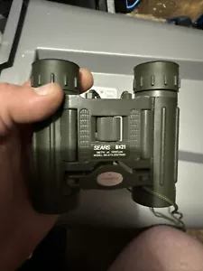 sears 8x21 binoculars 367 Feet Zoom In With Carryvbag - Picture 1 of 5