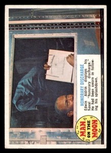1970 Topps Man on the Moon #78 Honorary Discharge VG