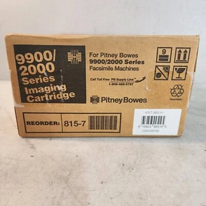 Pitney Bowes 815-7 9900/2000 Bildgebungspatrone schwarz Original neu OEM versiegelte Box - Bild 1 von 1