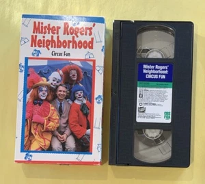 Mister Rogers’ Neighborhood Circus Fun VHS Tape Tested. - Picture 1 of 9