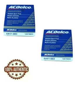 NEW GENUINE AC Delco DOUBLE Platinum Spark 41-983 (Set of 8) 12578277 - Picture 1 of 2